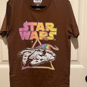 Star Wars Retro-style Millennium Falcon Graphic T-Shirt #0002